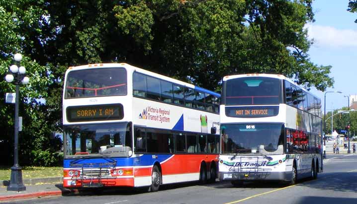 Victoria Regional Transit Dennis Tridents 9026 & 9515